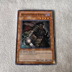 Armageddon Knight PTDN-EN021 Super Rare Yugioh HP - Image 1