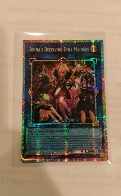 Yu-Gi-Oh Zenna's Decieving Doll Maidens Starlight Rare 1st Edition Chaos Origins - Image 1