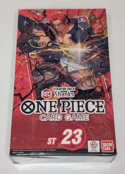 One Piece Card Game Starter Deck 23: RED Shanks ST23 New - Image 1