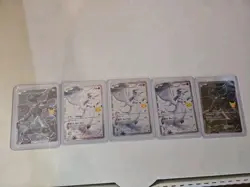 Pokemon Celebrations Classic Lot Of 5. 2 Zekrom and 3 Reshiram - Image 1