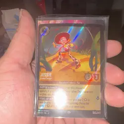 Disney Lorcana TCG Jessie-Lively Cowgirl Cold Foil Common 20/204 Wilds Unknown - Image 3