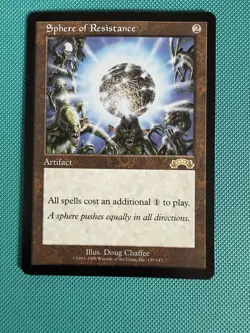MTG - Magic: the Gathering - Sphere Of Resistance - Exodus - Near Mint - Image 1