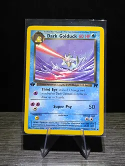 Pokemon Card - Dark Golduck - 1st Edition - Team Rocket 37/82 - Light Play - Image 1