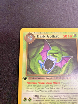 Dark Golbat 24/82 1st Edition Team Rocket Pokemon LP - Pokemon Card - Image 2