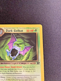 Dark Golbat 24/82 1st Edition Team Rocket Pokemon LP - Pokemon Card - Image 3