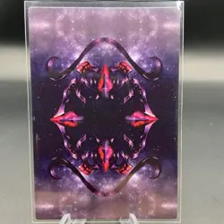 Violet Holographic Anime Collectible Trading Card - Image 5