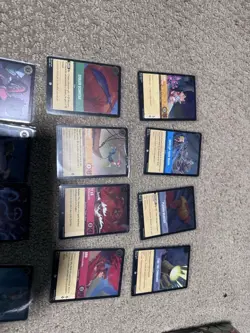 Disney Lorcana The First Chapter Card Lot Holo/Foil w/ Box - Image 2