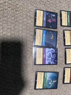 Disney Lorcana The First Chapter Card Lot Holo/Foil w/ Box - Image 3