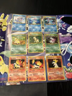 1999 Pokemon Neo Genesis Promo 9-card Binder - Image 3