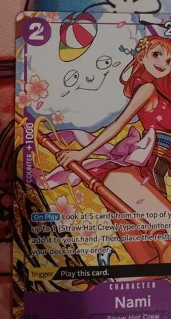 Nami (Welcome Pack 2026 Vol.1) PRB02-012 One Piece Promotion Cards Regular - Image 2