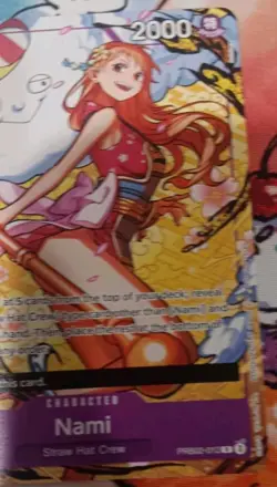 Nami (Welcome Pack 2026 Vol.1) PRB02-012 One Piece Promotion Cards Regular - Image 4