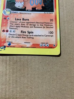 Camerupt 4/109 EX Ruby & Sapphire - HOLO BLEED Pokemon Card - NM/Mint - Image 3