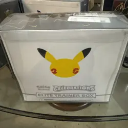 Pokemon Celebrations ETB Elite Trainer Box 25th Anniversary Brand New / Sealed 820650809439 - Image 1