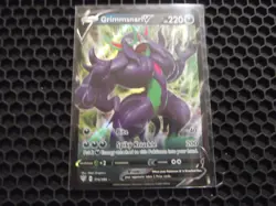 POKEMON CARD GRIMMSNARL V 114/189 DARKNESS ABLAZE FULL ART ULTRA RARE MINT PF - Image 1