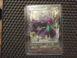 POKEMON CARD GRIMMSNARL V 114/189 DARKNESS ABLAZE FULL ART ULTRA RARE MINT PF - Image 5