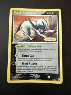 Pokemon TCG Legend Maker Absol 15/92 Stamped Reverse Holo NM - Image 1