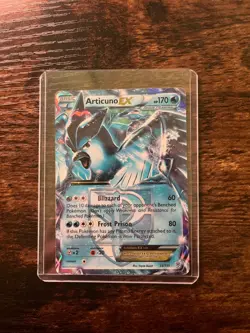 Pokemon Articuno EX 25/135 Plasma Storm full art holo NM (comes in card holder) - Image 1
