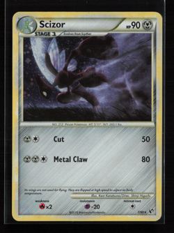 Scizor #7/90 - HGSS Undaunted Holo Rare Pokemon Card - Pokemon TCG - Image 1