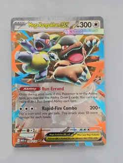 Mega Kangaskhan ex 104/132 Pokemon Mega Evolution English Double Rare - Image 1
