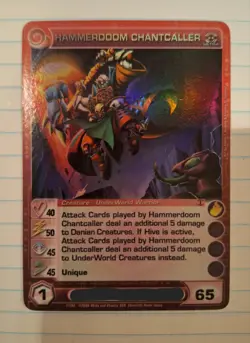Chaotic Card - Ultra Rare - Hammerdoom Chantcaller - 1st Edition - Image 1