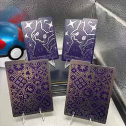 4x Pokemon Mimikyu Card Divider ETB Paldean Fates - Image 2