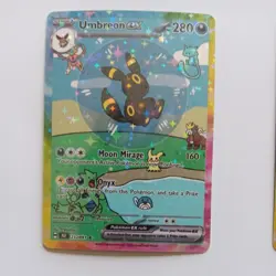 Eeveelution Bubble Fan Complete Set Of 12 Fan Art Display Card Stars Holo - Image 5