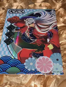 INUYASHA BLADE Inuyasha UR Anime Manga Goddess Story Anime Foil ACG Card - Image 2