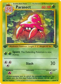 Parasect 41/64 Jungle MP Unlimited - Image 1