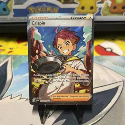 Pokemon TCG Crispin 164/142 Stellar Crown Ultra Rare - Image 1
