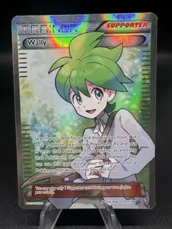 Pokemon TCG Wally 107/108 Full Art XY Roaring Skies - HP/Damaged - Image 1