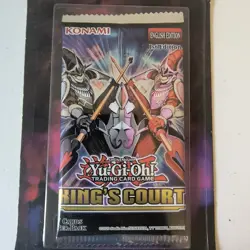 Yugioh King's Court Booster Pack Blisters 1st Edition Lot of 2 - Image 2