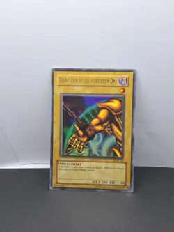 Yugioh! Right Arm of the Forbidden One LOB-122 Ultra Rare Unlimited LP - Image 1