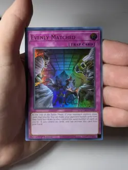 Yugioh! Evenly Matched - MAMA-EN099 - Ultra Rare - 1st Edition NM - Image 1