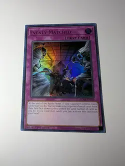 Yugioh! Evenly Matched - MAMA-EN099 - Ultra Rare - 1st Edition NM - Image 2