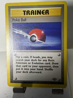 1999 Pokemon Jungle 1st Edition Poke All #64 Poke Ball - Image 5