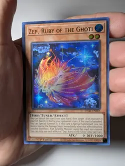 Yugioh- Zep, Ruby of the Ghoti DABL-EN085 Ultra Rare 1st Edition NM - Image 1