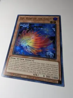 Yugioh- Zep, Ruby of the Ghoti DABL-EN085 Ultra Rare 1st Edition NM - Image 3