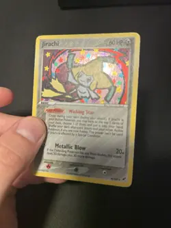 Pokemon Jirachi Pokemon TCG EX Deoxys Holo Rare 9/107 Mint Played. See pics - Image 2