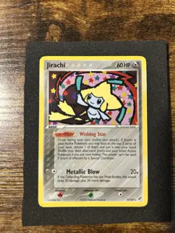 Pokemon Jirachi Pokemon TCG EX Deoxys Holo Rare 9/107 Mint Played. See pics - Image 5