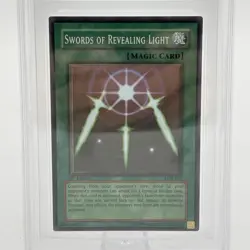 BGS 9 MINT Swords of Revealing Light LOB-101 Super Rare 1st Edition Yugioh - Image 2