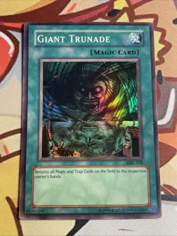 Yu-Gi-Oh! Giant Trunade Magic Ruler MRL-048 Spell English Holo Vintage - Image 1