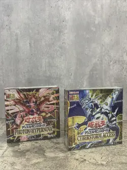 Yu-Gi-Oh! | Cyberstorm Access | Sealed | Photon Hypernova | Japanese | Lot of 2 - Image 1