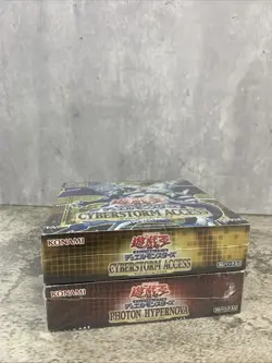 Yu-Gi-Oh! | Cyberstorm Access | Sealed | Photon Hypernova | Japanese | Lot of 2 - Image 2