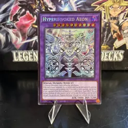 Hyperinvoked Aeon (SECRET RARE) CORI-EN033 (NM) 1st Edition Konami Yu-Gi-Oh! - Image 1