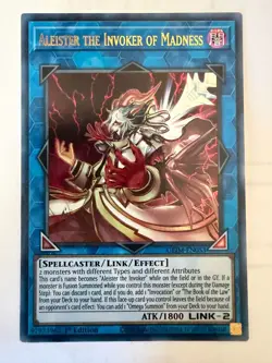 Yugioh Aleister the Invoker of Madness GEIM-EN053 Ultra Rare 1st Edition English - Image 1