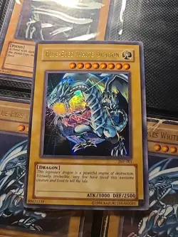 YU-GI-OH! BLUE-EYES WHITE DRAGON JMP-001 [Holo Bleed] Shonen JUMP - Image 1