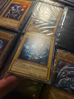 YU-GI-OH! BLUE-EYES WHITE DRAGON JMP-001 [Holo Bleed] Shonen JUMP - Image 2