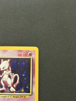 Mewtwo 10/102 | Base Set | Holo Pokemon Card LP - Image 4