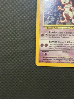 Mewtwo 10/102 | Base Set | Holo Pokemon Card LP - Image 5