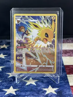 Jolteon TG04/TG30 Swsh09: Brilliant Stars Trainer Gallery Holo - Image 1